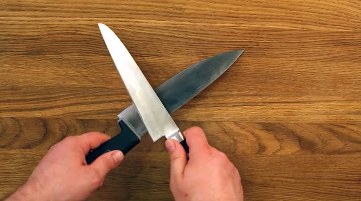 Заточка домашних ножей