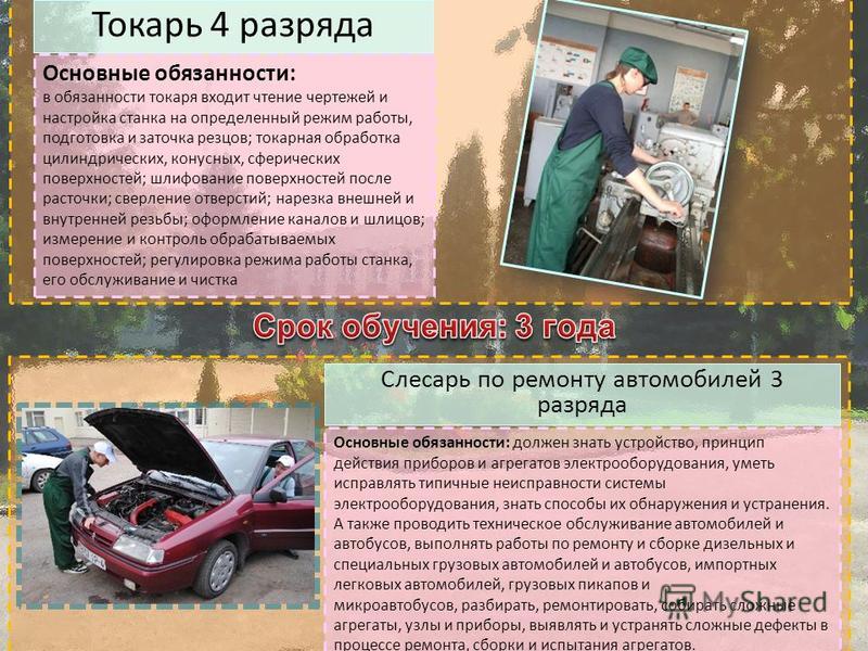 Работа токаря 4 разряда. Обязанности токаря. Должностная инструкция токаря. Слесарь по ремонту автомобилей 3 разряда.