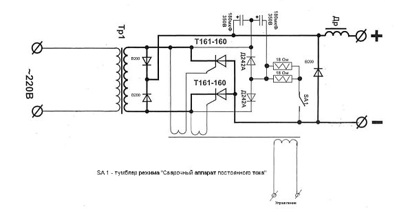 Сварочный аппарат терминатор схема