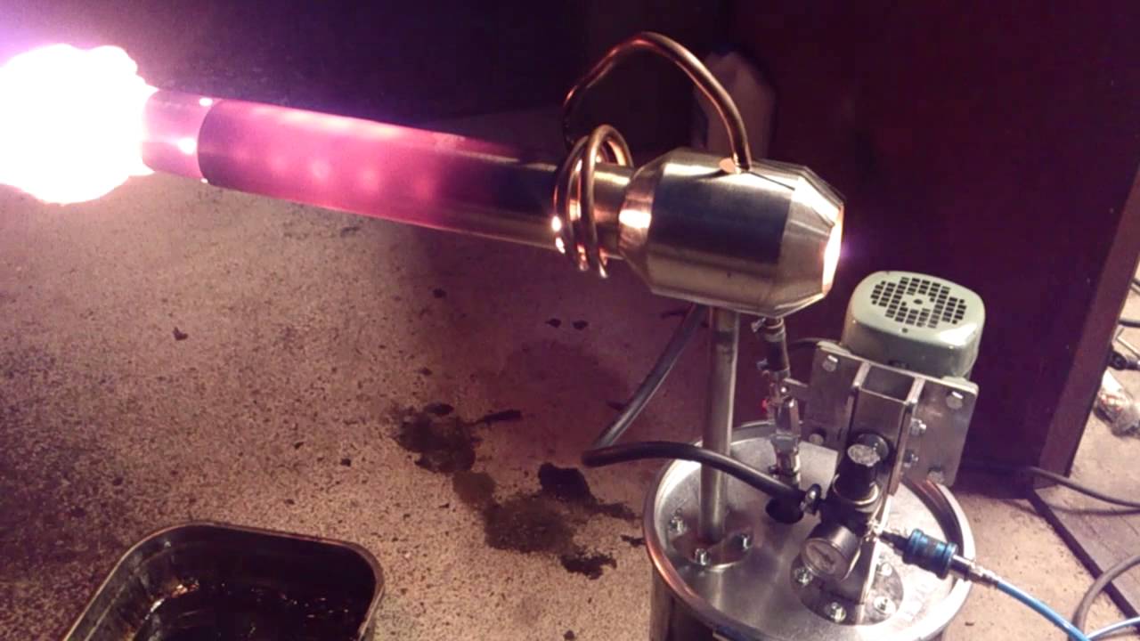 Подробная фото и видео инструкция по изготовлению горелки на отработке из паяльной лампы