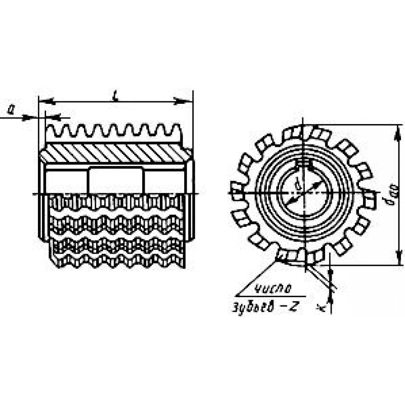 Гост 15127-83 фрезы червячные цельные для нарезания зубьев звездочек к приводным роликовым и втулочным цепям. технические условия