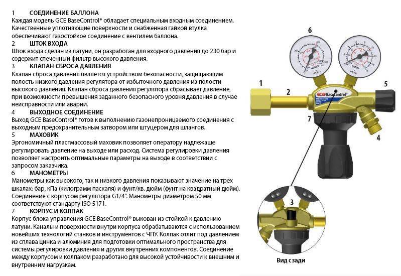 Редуктор газовый. устройство. принцип действия. схема работы. применение. настройка, регулировка давления.