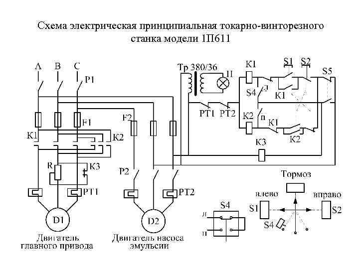 Принципиальная схема 1к625