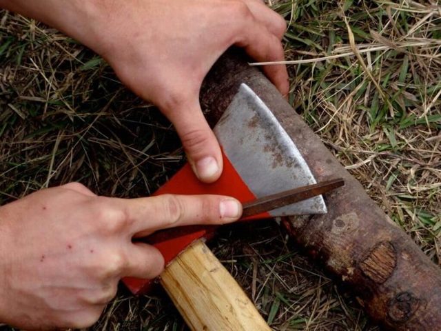 Правильная заточка топора для мяса. как заточить топор в зависимости от его назначения.