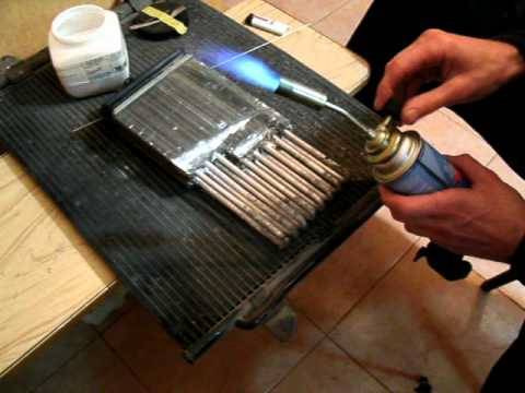 Клей для ремонта алюминиевый радиатора