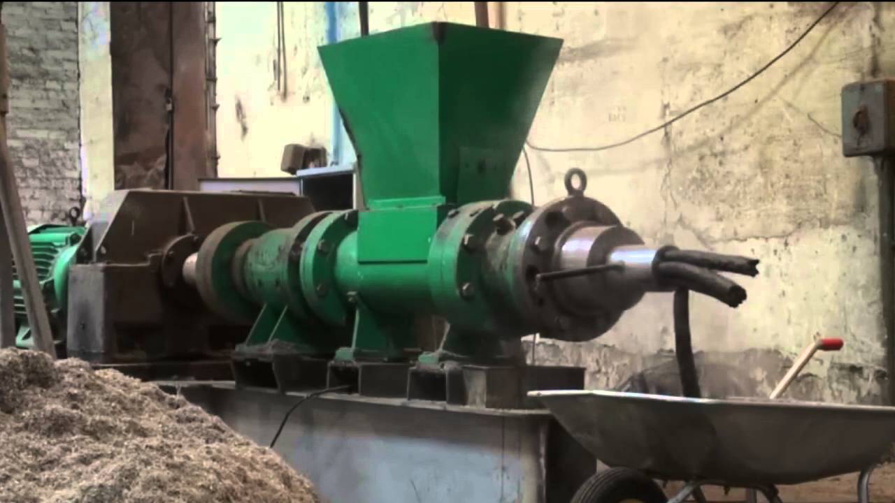 Автоматизированное производство топливных брикетов