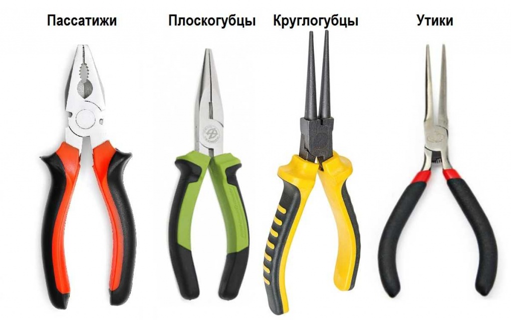 Пассатижи и плоскогубцы — особенности, различия, характеристики