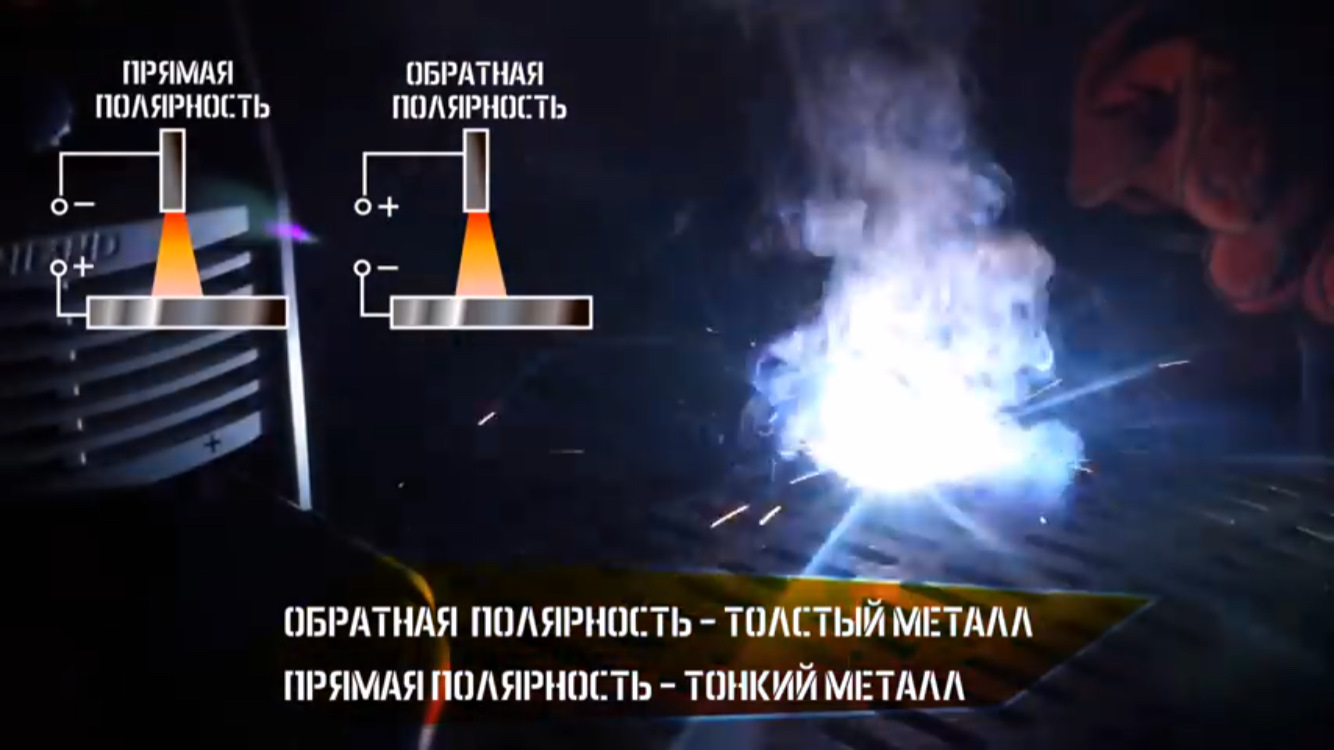 Сварка инвертором для начинающих: прямая и обратная полярность