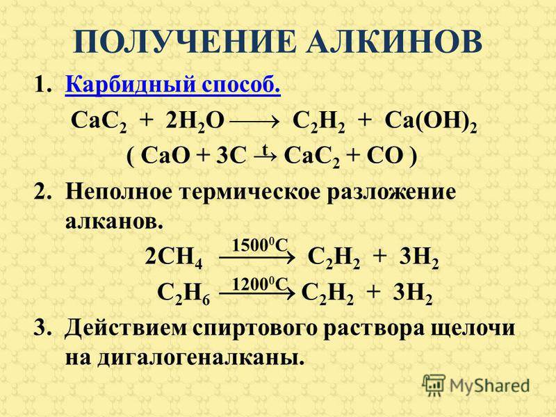 Составить схему образования cao