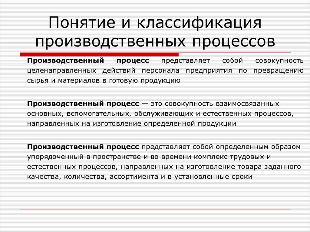 Типы формы и методы организации производства на предприятии презентация