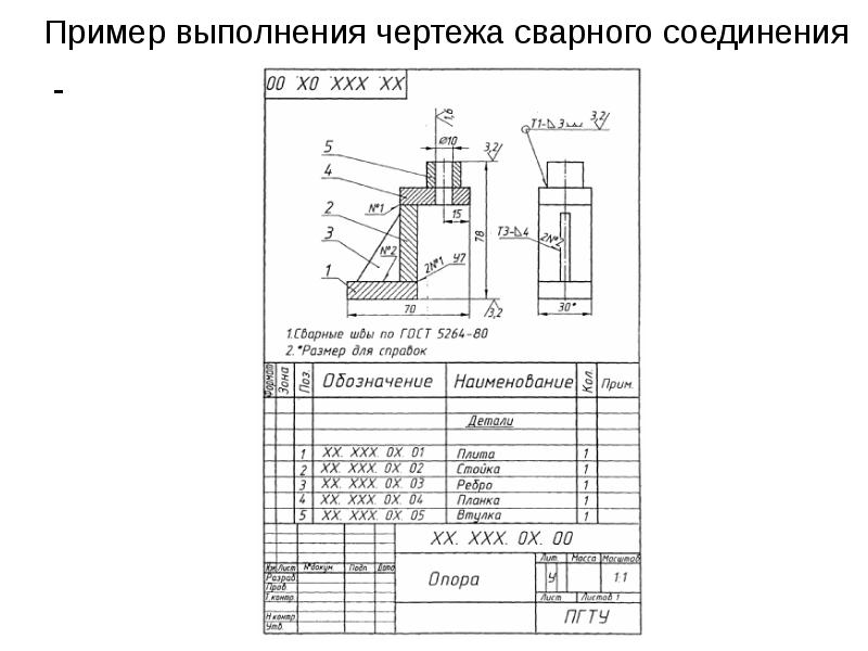 Сварка по чертежам