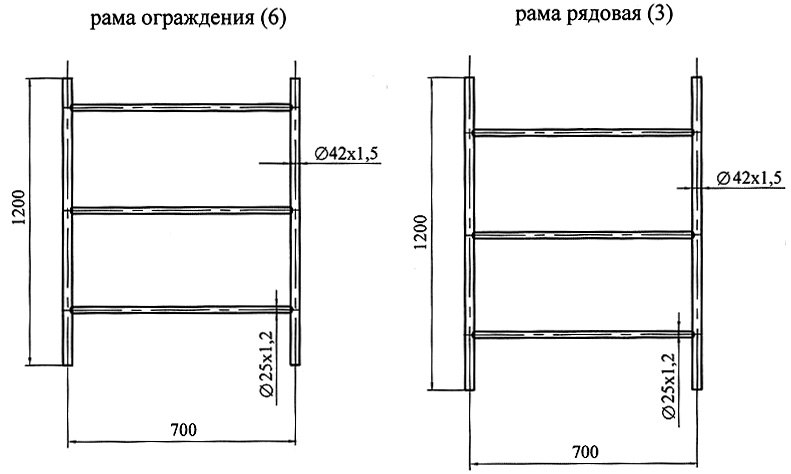 Строительные леса размеры секции фото