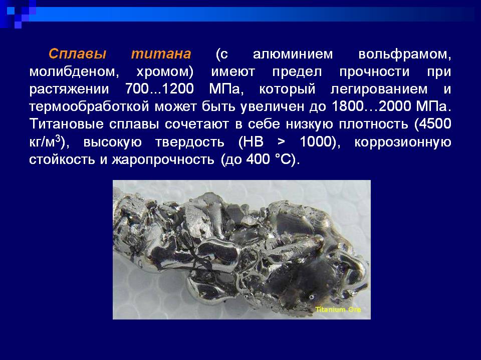 Описание вольфрама по плану