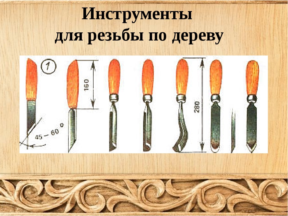 Какие инструменты нужны для резьбы по дереву: набор для начинающих
