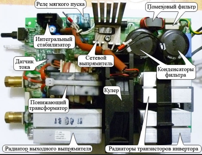 Принцип и схема работы сварочного инвертора