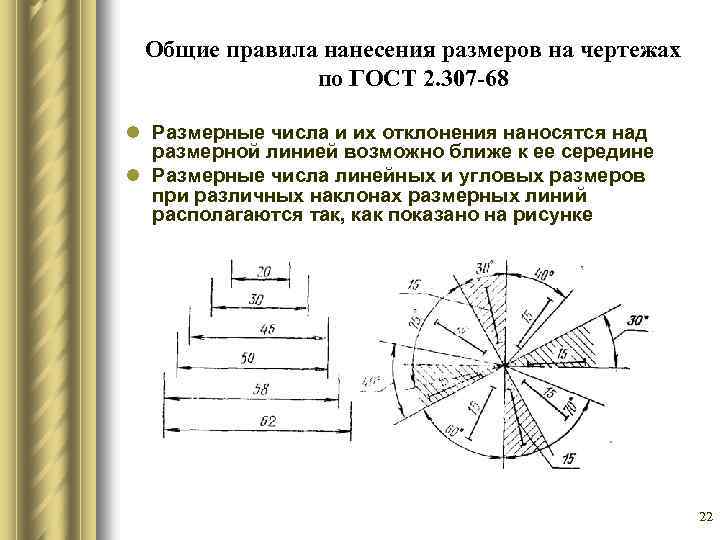 Линейные размеры и их предельные отклонения на чертежах указывают в без обозначения единиц измерения