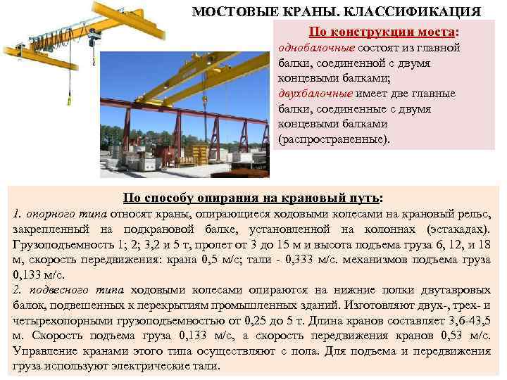 Грузоподъёмное оборудование